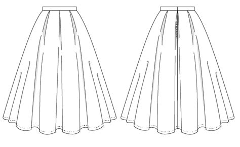Millicent Skirt Pattern Charm Patterns