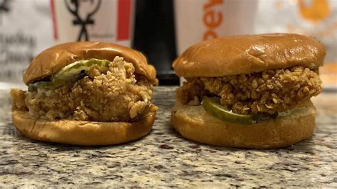 Popeyes Vs Kfcs Chicken Sandwich Which Reigns Supreme