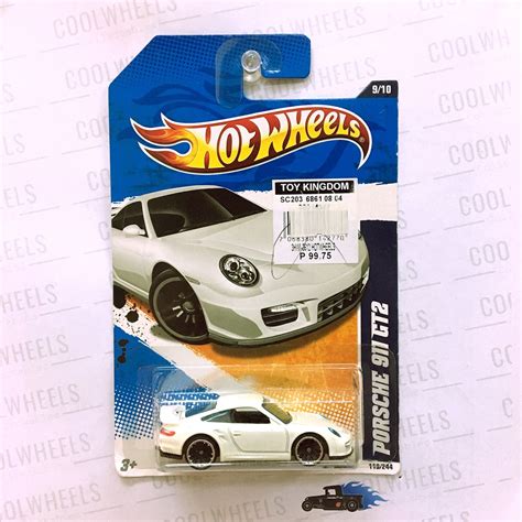 Hot Wheels Porsche GT White Shopee Malaysia