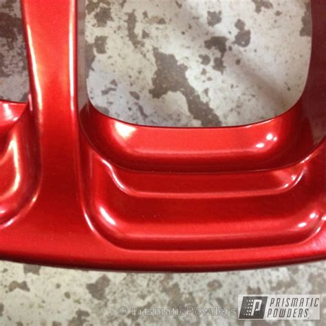 Anodized Red Over Super Chrome Gallery Project Prismatic Powders