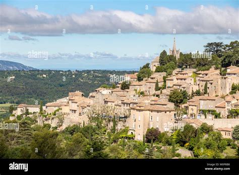 France Vaucluse Regional Natural Reserve Of Luberon Bonnieux Stock