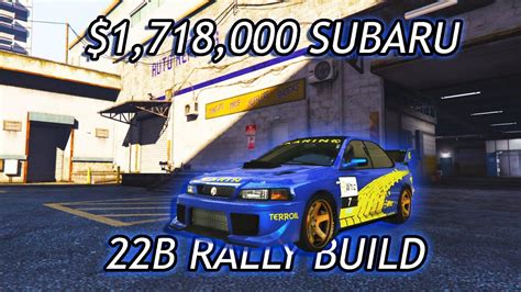 Subaru Impreza Gc822b Rally Build Gta 5 Karin Sultan Classic