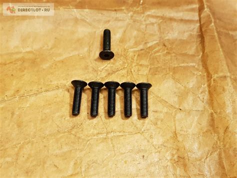 Винт с потайной головкой под шестигранник М4х16 шаг 0.7 кл. проч 10.9 ...