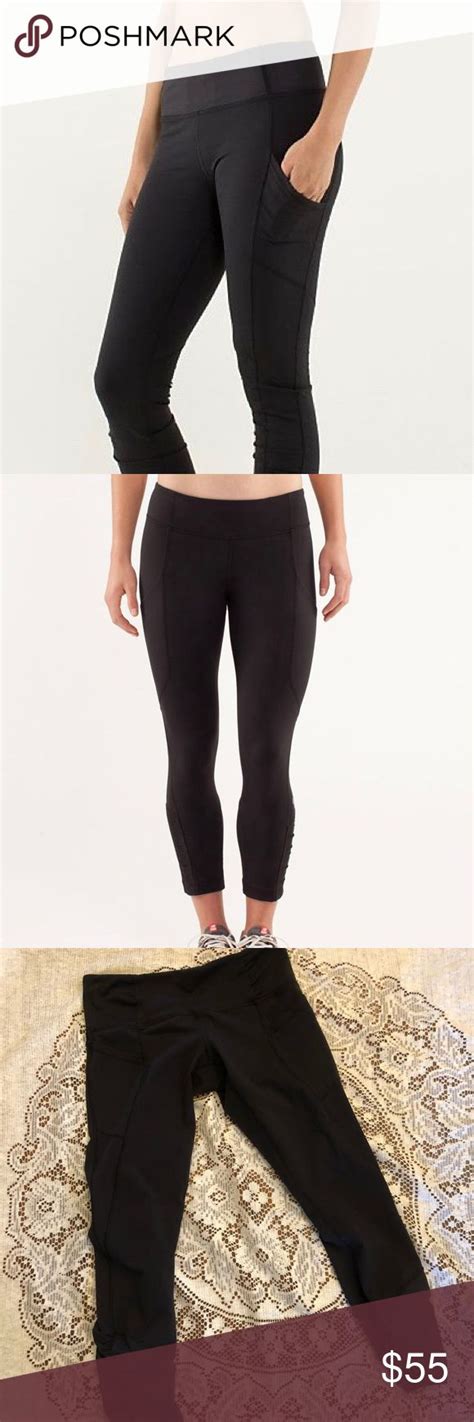 Lululemon Ruched Ankle Leggings