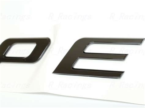 New Oem 18 20 Ford Expedition Stealth Black Hood Emblem Letters Front