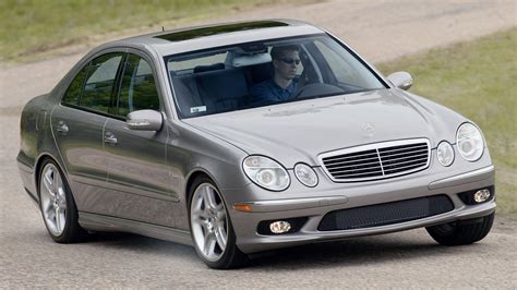 2003 Mercedes Benz E 55 Amg Us Wallpapers And Hd Images Car Pixel