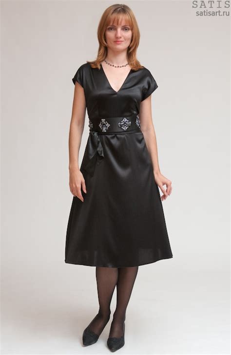 Платья из натурального шелка и трикотажа - купить в интернет-магазине Сатис