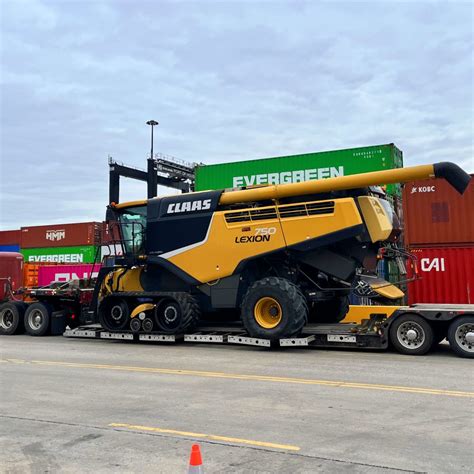 Shipping Projects Of Agricultural Heavy And Oversized Equipment