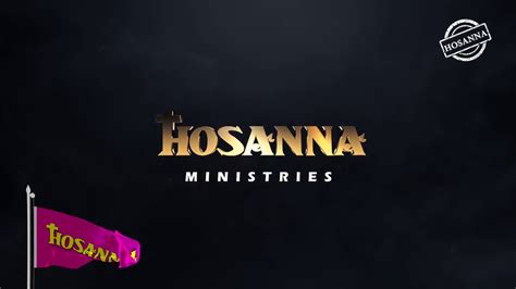 Hosanna Ministries USA International Meetings English Invitation