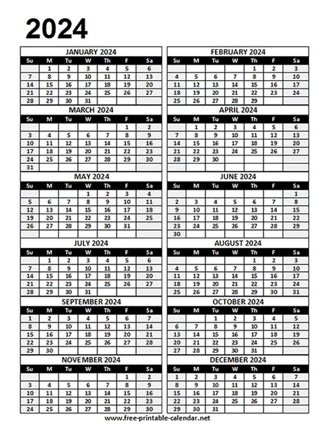 Freeprintablenet 2024 Calendar Printable Mercy Starlin