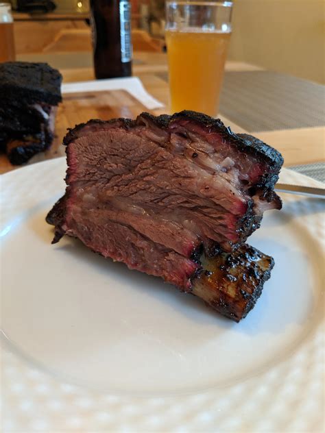 Homemade Smoked Boneless Wagyu Beef Short Ribs Food Hot Sex Picture