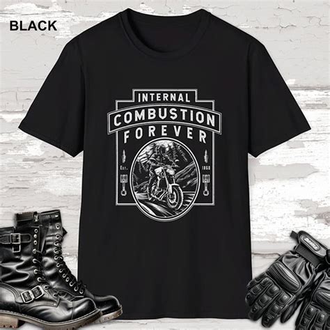 Internal Combustion Naked Bike Unisex T Shirt Motoart