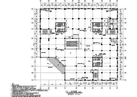 某地大型商场室内建筑平面设计布局图商业建筑土木在线