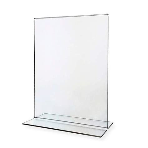 Lifuz A5 Acrylic Display Stand 8 6 Inches Double Side Pack Of 2 Photo