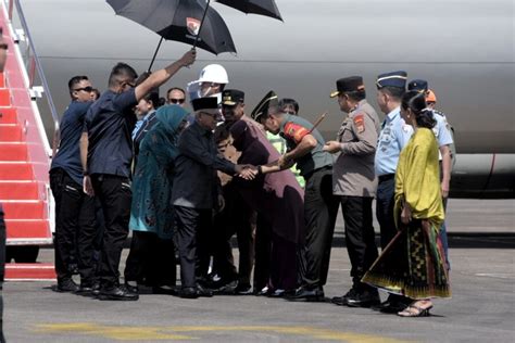 Penanggungjawab Pam VVIP Pangdam XIV Hsn Dampingi Wapres RI Selama