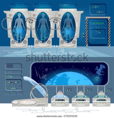 332 Alien Space Ship Interior Stock Vectors, Images & Vector Art | Shutterstock