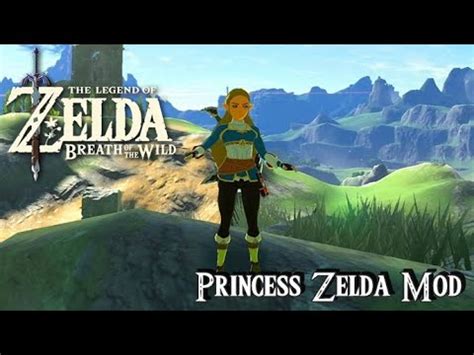 Yuzu Pc Emulador The Legend Of Zelda Breath Of The Wild Mod Princesa