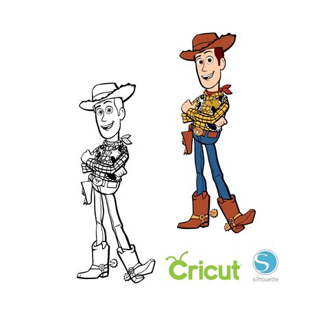 Sheriff Woody Svg For Cricut And Silhouette Cutting Etsy Canada