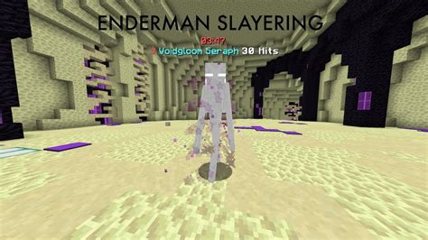 Voidgloom Slayer And Leveling Up Final Destination Armor Hypixel