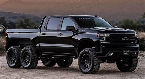 Chevrolet Silverado Goliath 6x6 Supercharged By Hennessey Performance En Wheelz Me