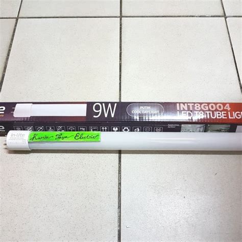 Jual Lampu LED INLITE TL Tube Light Neon T8 9W INT8004 60CM Putih Di