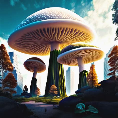 Download Mushroom, Mushroom City, Mushroom Land. Royalty-Free Stock Illustration Image - Pixabay