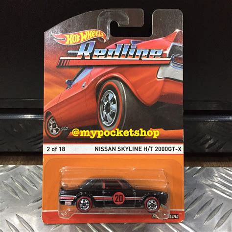 RESERVED Hot Wheels NISSAN SKYLINE HT GT X Aka Hakosuka Black W Red Hotwheels