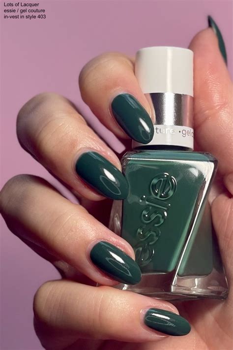 Essie Gel Couture Nail Polish Colors — Lots Of Lacquer