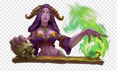 Purple Violet Figurine Character Fiction Enchantress Purple