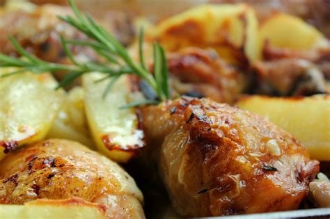 Pollo Asado Con Tomillo Romero Y Limón Cocinando Con Las Chachas