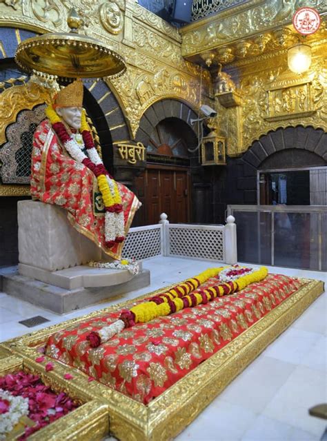 Latest Sai Darshan Picture From Shirdi Samadhi Mandir Today