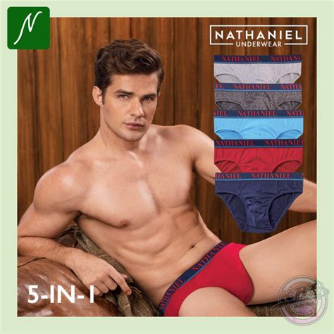 New Natasha Nathaniel Alvin In Men S Bikini Brief Pack Shopee