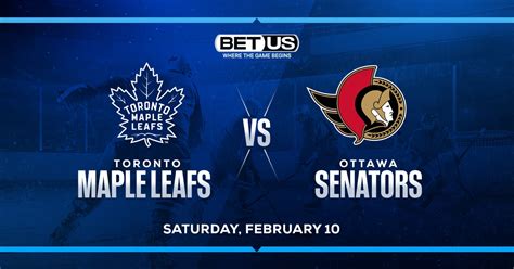 Maple Leafs Vs Senators Prediction Player Prop Pick And Ats Pick