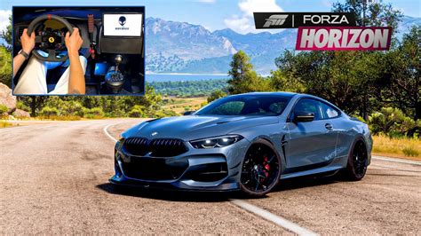 Forza Horizon 5 Bmw M8 Drive With Thrustmaster T300 Th8a Youtube