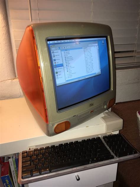 Apple Imac Macintosh Computer Original Tangerine Orange For Sale In