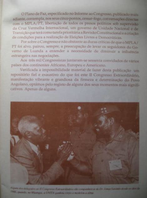 Livros Ultramar Guerra Colonial Angola Ii Congresso