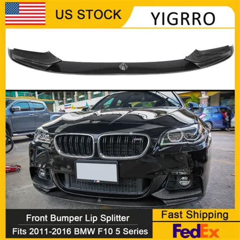 Carbon Fiber Front Splitter Lip Spoiler For Bmw F Series