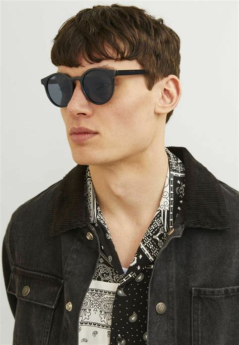 Jack And Jones Sunglasses Pirate Black Black Zalando