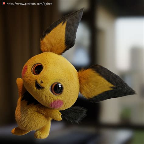 How Pichu Would Look In Pokemon Detective Pikachu By Djthed Know Your