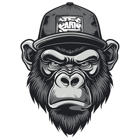 Premium Vector Gorilla Tshirt Design