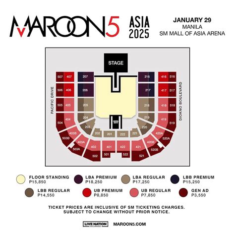 Maroon 5 Live In Manila 2025 Philippine Concerts