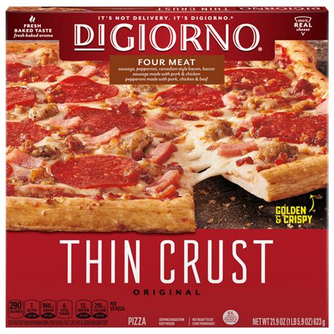 Save On Digiorno Thin Crust Original Pizza Four Meat Order Online