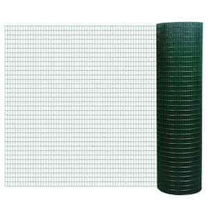 Amu Colo 1 2 In X 3 Ft X 98 Ft 19 Gauge Green Hardware Cloth Welded