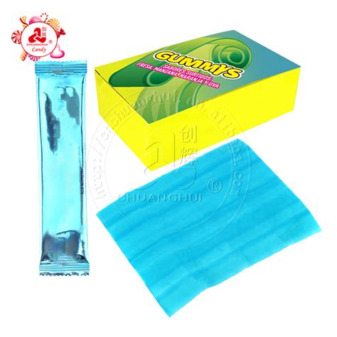 Supply Sour Sweet Gummy Roll Fruit Flavor Roll Up Soft Gummy Candy Ch