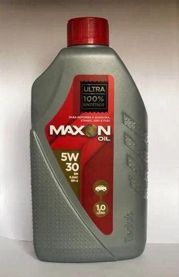 Óleo lubrificante Maxon sintético 5W30 1L Maxon Oil Lubrificantes