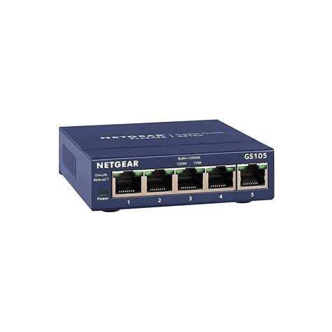 Netgear Fast Ethernet Unmanaged Switches 5 Port Fs105 300pes Baur