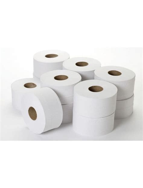 76mm Core X 12 X Mini Jumbo Toilet Rolls 3 Core