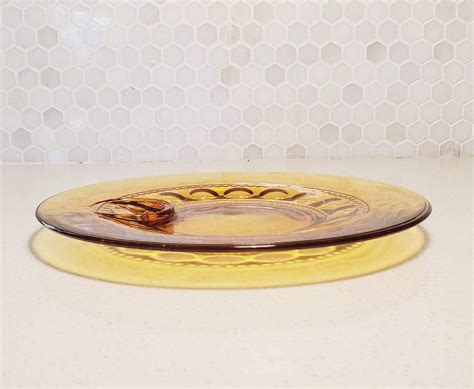 Amber Yellow Serving Tray - Etsy