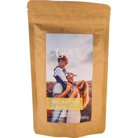 GAL Magnézium Laktát por (180 g) – Magyar Egészségbolt