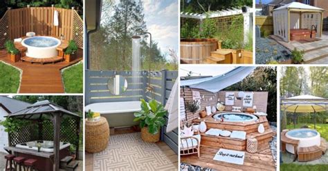 24 Backyard Hot Tub Privacy Ideas For The Perfect Outdoor Retreat